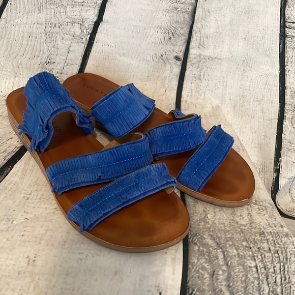 Lucky brand Hegen tassel sandals - Picture 4 of 6